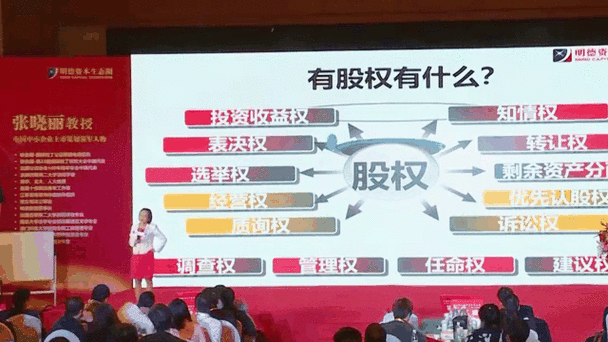 复旦大学EMBA邀唐跃军教授分享动态股权治理平台与激励计划