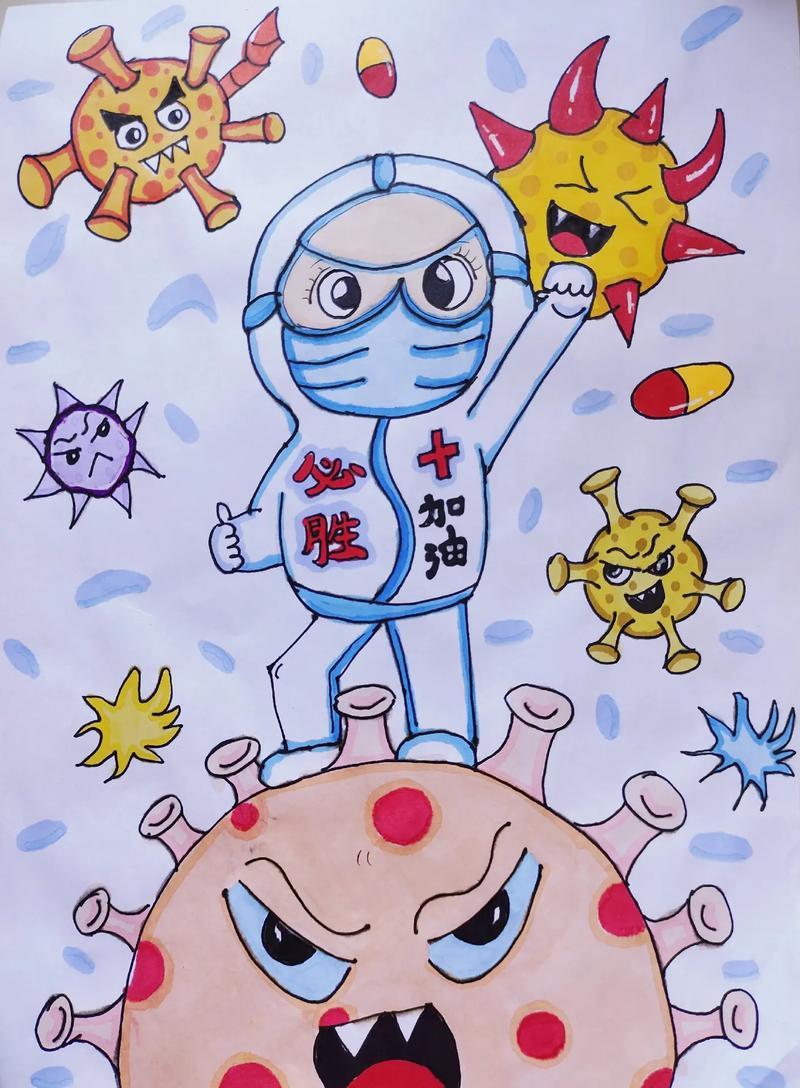 孩子眼中的疫情是什么样的?51Talk学员们手绘祝福武汉