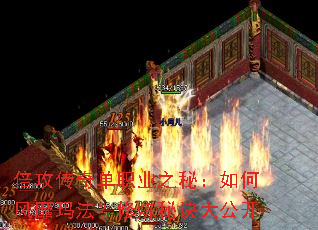倍攻传奇单职业之秘:如何风靡玛法?修炼秘诀大公开 倍攻传奇单职业之秘:如何风靡玛法?修炼秘诀大公开