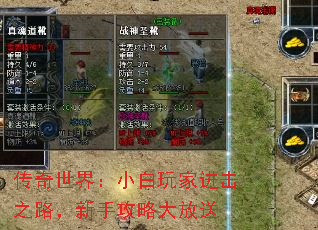 传奇世界:小白玩家进击之路,新手攻略大放送 传奇世界:小白玩家进击之路,新手攻略大放送
