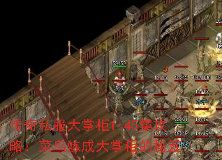 传奇私服大掌柜1-45集攻略:菜鸟炼成大掌柜的秘笈 传奇私服大掌柜1-45集攻略:菜鸟炼成大掌柜的秘笈