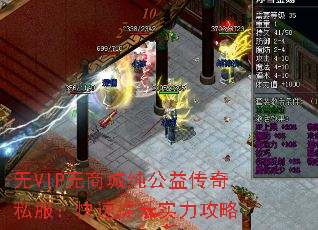无VIP无商城纯公益传奇私服:快速提升实力攻略 无VIP无商城纯公益传奇私服:快速提升实力攻略