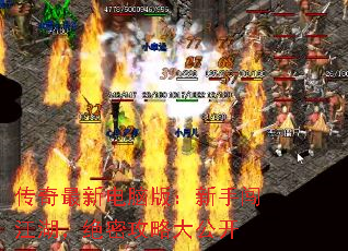 传奇最新电脑版:新手闯江湖,绝密攻略大公开 传奇最新电脑版:新手闯江湖,绝密攻略大公开
