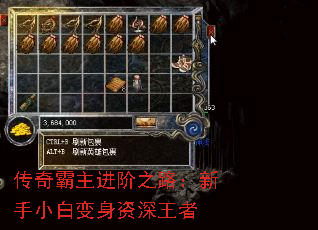 传奇霸主进阶之路：新手小白变身资深王者