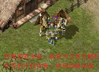 传奇游戏专家：探索与女角色畅玩扑克的手机传奇：终极攻略指南