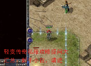 轻变传奇私服攻略提问大汇总：新手小白，请进