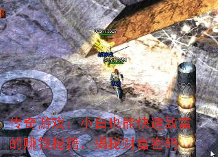 传奇游戏：小白也能快速致富的赚钱秘籍，揭秘财富密码