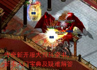 传奇新开服大百科全书，新手入门宝典及疑难解答