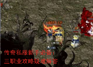 传奇私服新手必备:三职业攻略疑难解答 传奇私服新手必备:三职业攻略疑难解答
