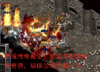 梦域传奇殿堂:梦境单职业旷世奇遇,纵横沙场独霸一方 梦域传奇殿堂:梦境单职业旷世奇遇,纵横沙场独霸一方