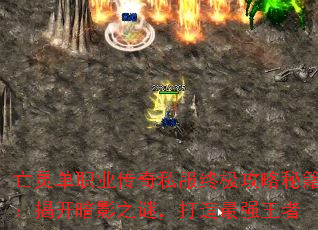 亡灵单职业传奇私服终极攻略秘籍:揭开暗影之谜,打造最强王者 亡灵单职业传奇私服终极攻略秘籍:揭开暗影之谜,打造最强王者