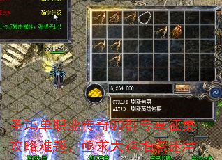 圣鸿单职业传奇QQ群专享征集攻略难题，亟求大神指点迷津