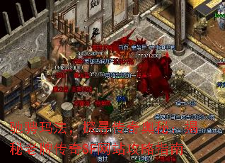 驰骋玛法，探寻传奇奥秘：揭秘老牌传奇SF网站攻略指南